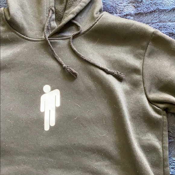 Urban Outfitters Tops Cropped Billie Eilish Sweatshirt Poshmark